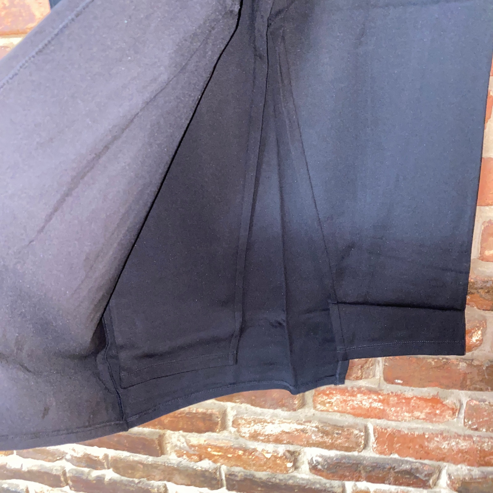 New Betabrand Black The Sassiest Capri Cropped Overlay Pants Size Large Petite — image 5 of 8